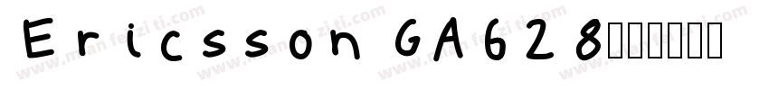 Ericsson GA628字体转换